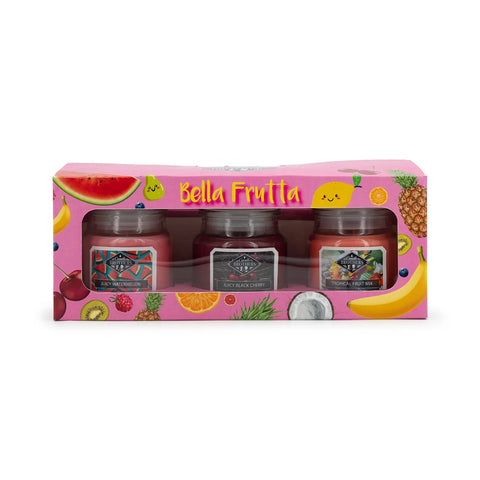Candle Brothers - Bella Frutta - Geschenkset Duftkerze - 3x85g