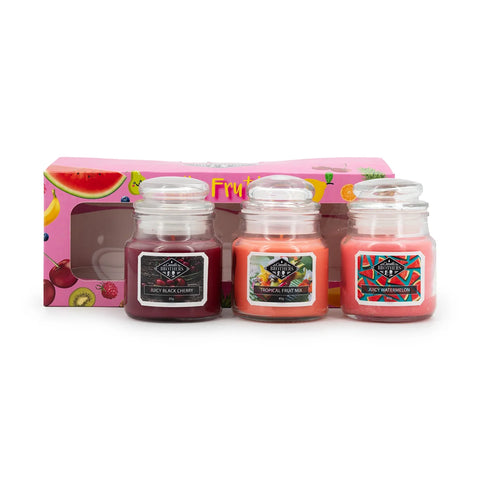 Candle Brothers - Bella Frutta - Geschenkset Duftkerze - 3x85g