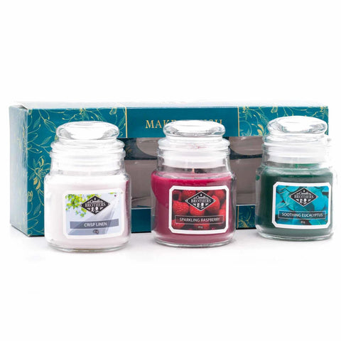 Candle Brothers - Make a Wish - Geschenkset Duftkerze - 3x85g