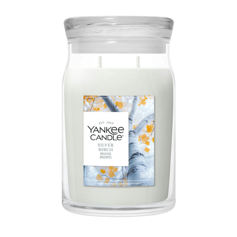 Yankee Candle - Silver Birch - Signature 2 Docht Duftkerze - 567g