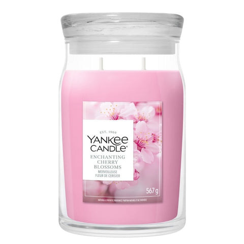 Yankee Candle - Enchanting Cherry Blossom - Signature 2 Docht Duftkerze - 567g