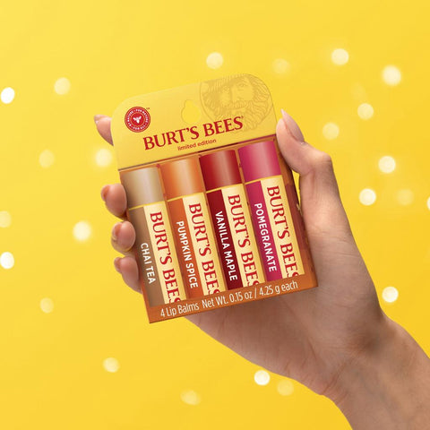 Burt's Bees Limited Edition - Fall Four Pack - Geschenkset