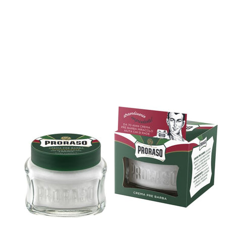 Proraso - Refreshing Eucalyptus - Rasur-Routine - Pre Shave + Rasiercreme + After Shave Lotion