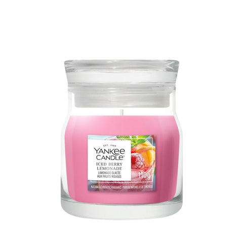 Yankee Candle - Iced Berry Lemonade - Signature Duftkerze - 110g