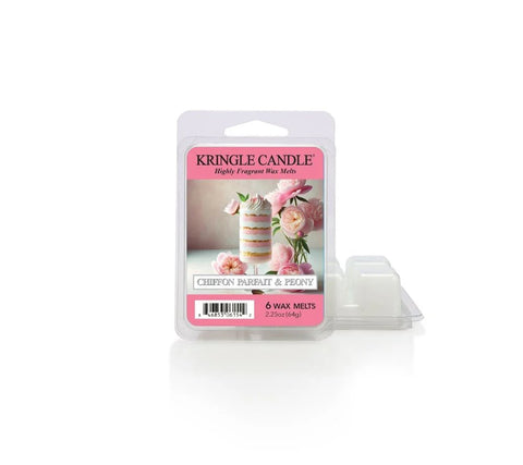 Kringle Candle - Chiffon Parfait & Peony - Waxmelt - 64g