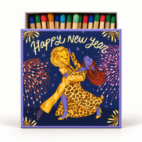 Let's Match & Co – Happy New Year – Dekorative Streichhölzer – 120 Stück