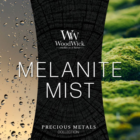 WoodWick - Melanite Mist - Pricious Metals Duftkerze - 275g