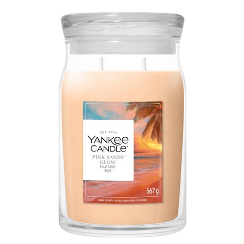 Yankee Candle - Pink Sands Glow - Signature 2 Docht Duftkerze - 567g