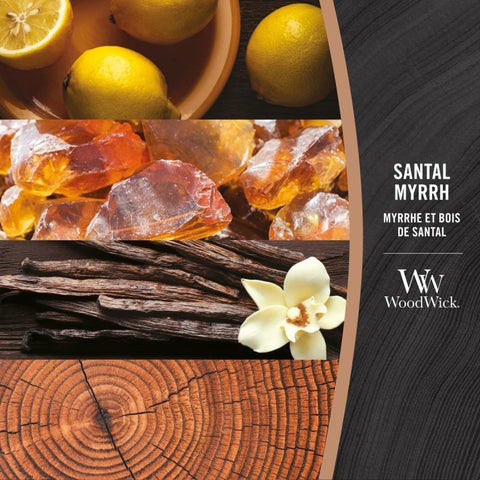WoodWick - Santal Myrrh - Duftkerze