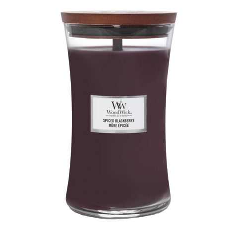 WoodWick - Spiced Blackberry - Duftkerze