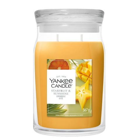 Yankee Candle - Starfruit & Sunshine - Signature 2 Docht Duftkerze - 567g