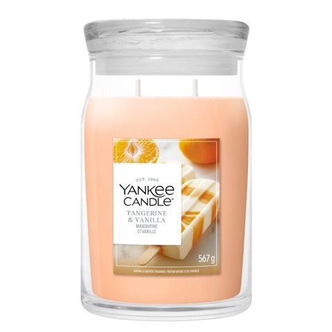 Yankee Candle - Tangerine & Vanilla - Signature 2 Docht Duftkerze - 567g