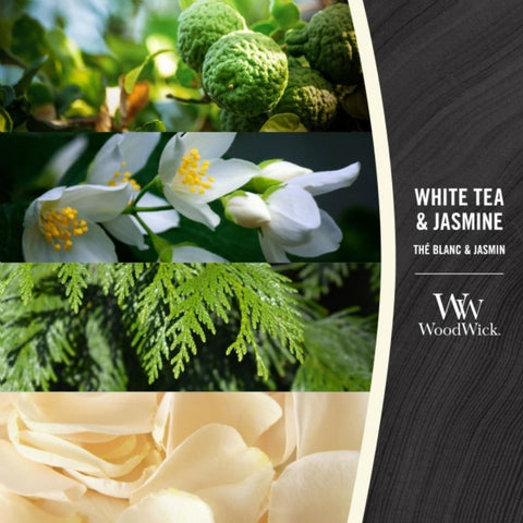 WoodWick - White Tea & Jasmine - Duftkerze
